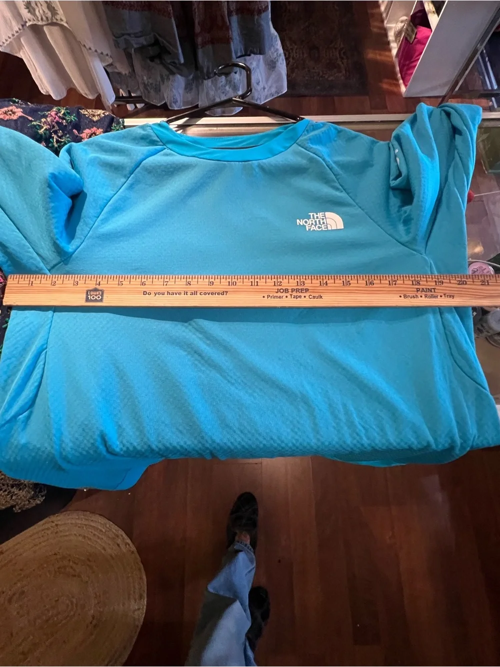 The North Face Sumit Men’s Crewneck Sweater - Bright Teal Size Medium